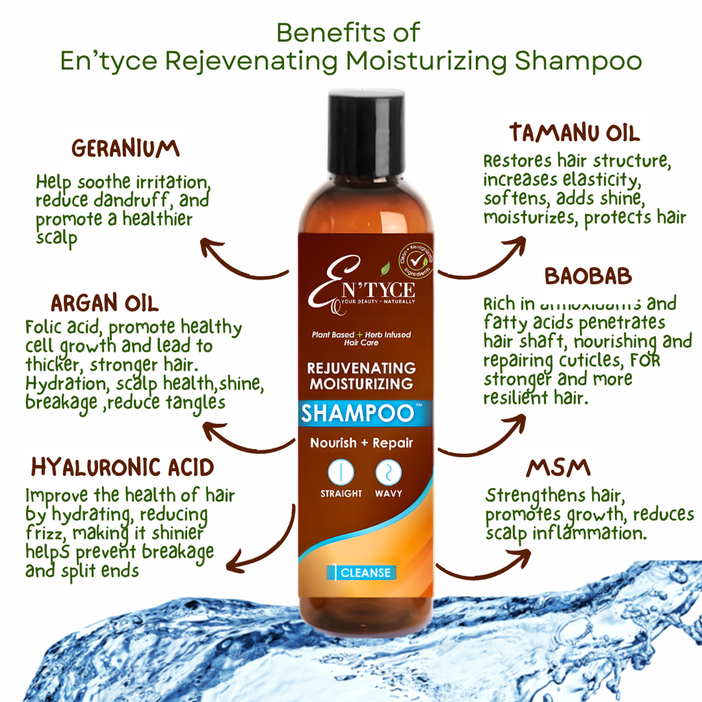 Shampoo Straight & Wavy <br> Best Known for Hair Loss Cure (Pump sold separately)