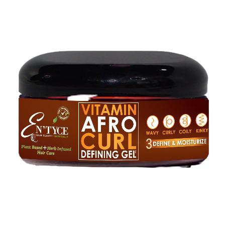 Vita(min) Afro Curl Defining Gel handmade plant-based herb-infused medicinal luxury hair care