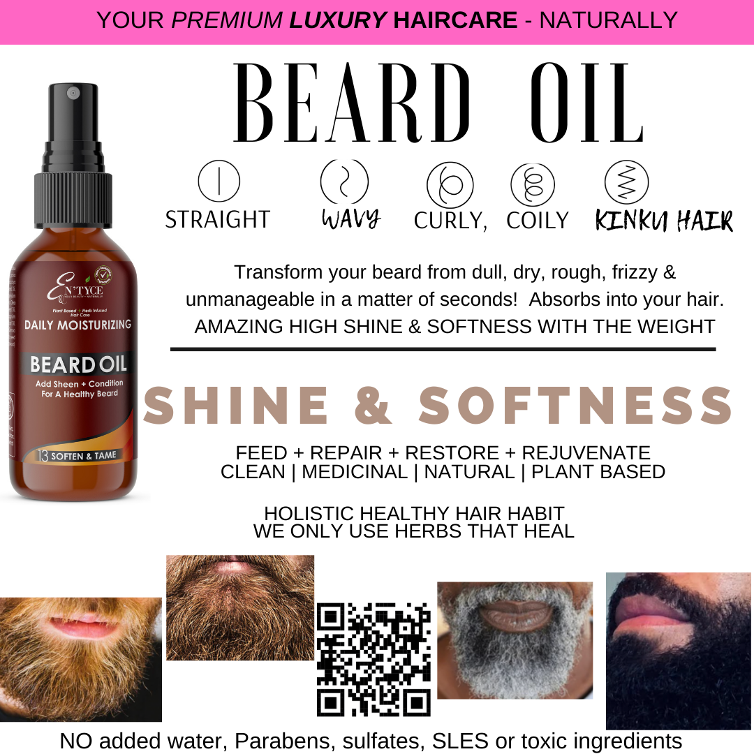 Daily Moisturizing Beard Oil Best Serum for Beard Growth