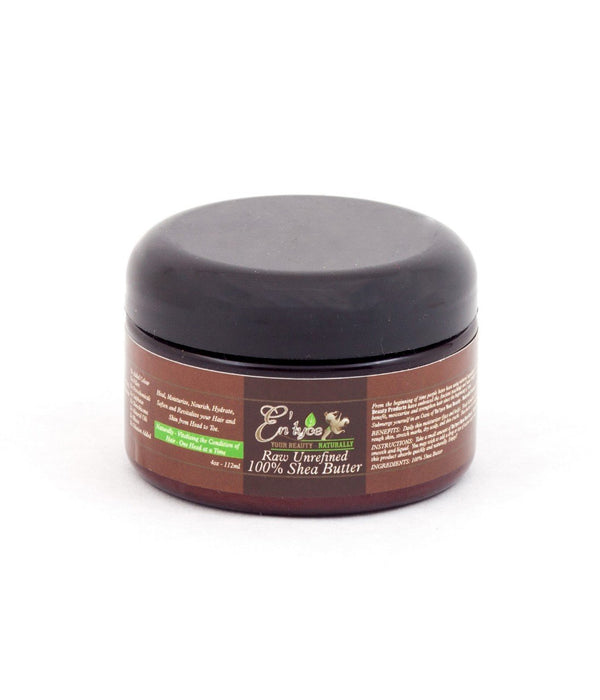 En'tyce  Your Beauty - Naturally 100% Raw Unrefined Shea Butter - Fair Trade  </br> Moisturizer For Dry Skin - handmade plant-based herb-infused medicinal luxury skin care