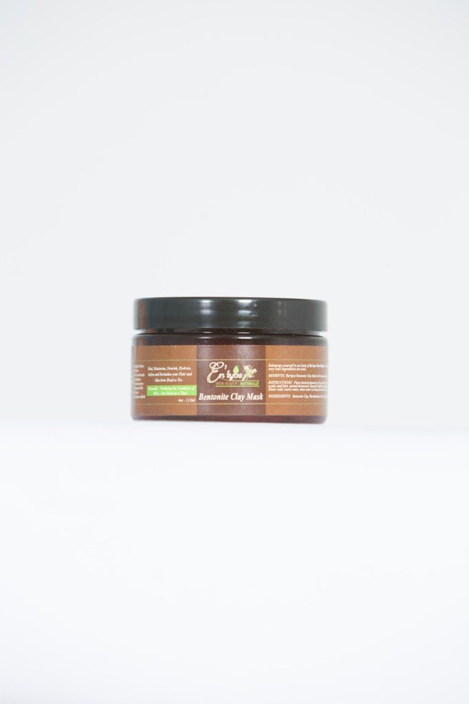 Bentonite Clay Hair Mask </br> Best Hair Mask for Natural Hair Care - En'tyce Your Beauty