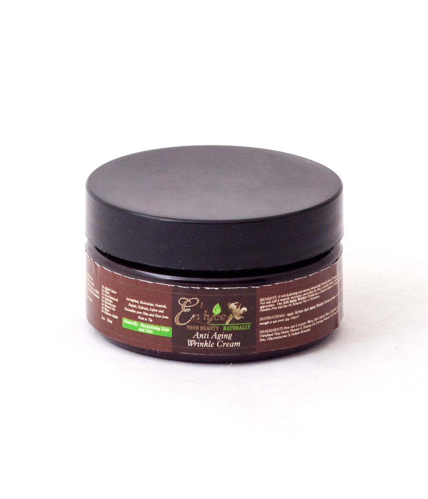Anti-Aging Anti-Wrinkle Cream </br> Best Wrinkle Cream - En'tyce handmade plant-based herb-infused medicinal luxury hair care