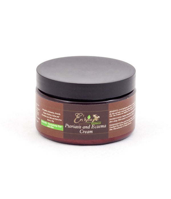 Psoriasis and Eczema Cream Natural Skin Care Products - En'tyce clean handmade plant-based herb-infused medicinal luxury skin care.